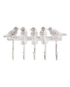 BIRDS CAST IRON WALL HOOK